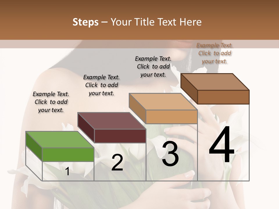 Hairstyle Human Portrait PowerPoint Template