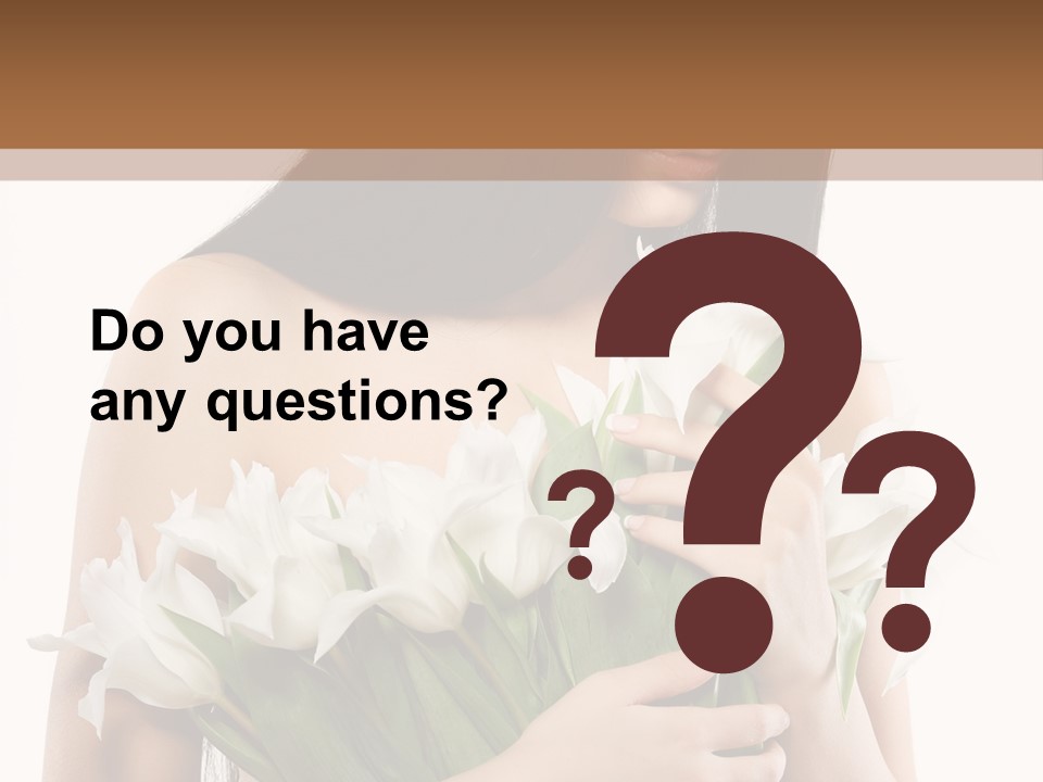 Hairstyle Human Portrait PowerPoint Template