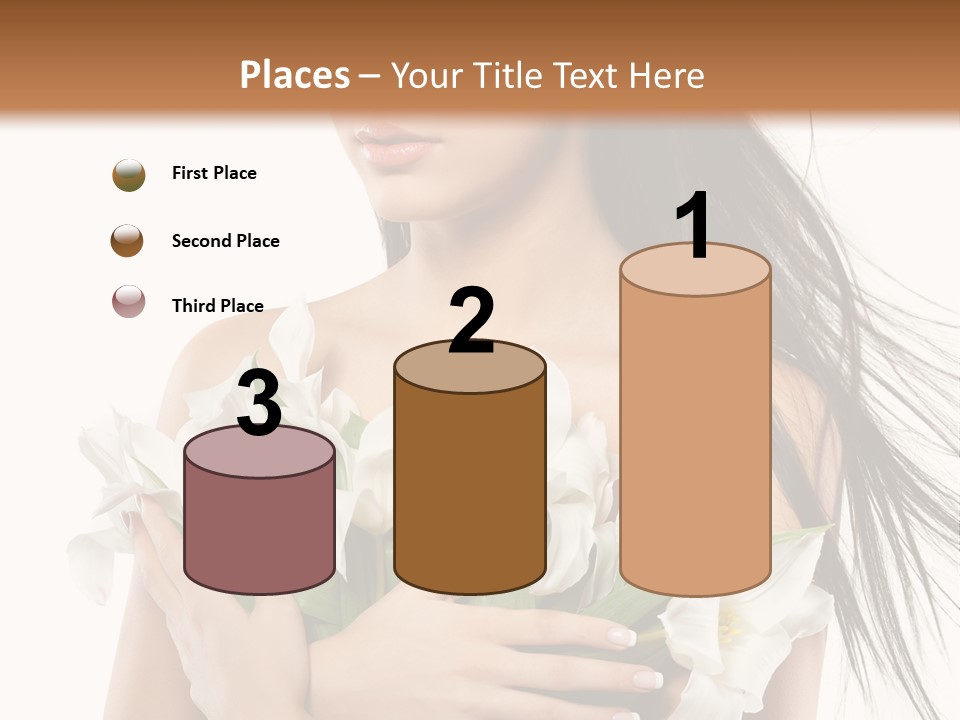 Face Makeup Closeup PowerPoint Template