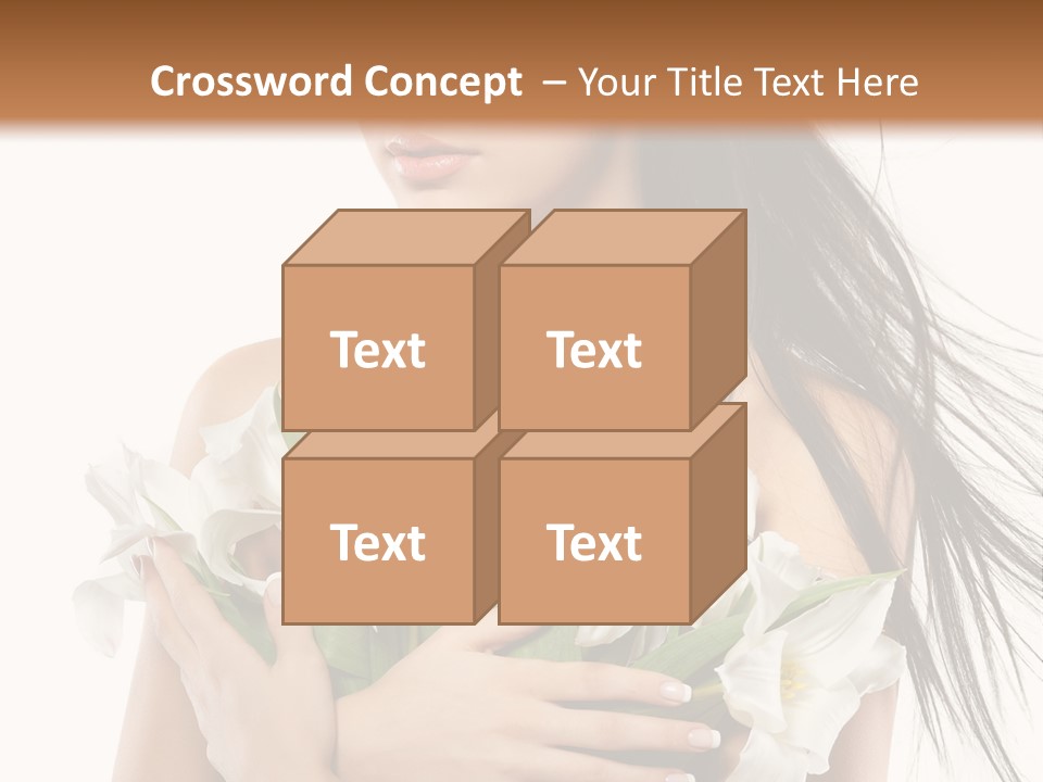 Face Makeup Closeup PowerPoint Template