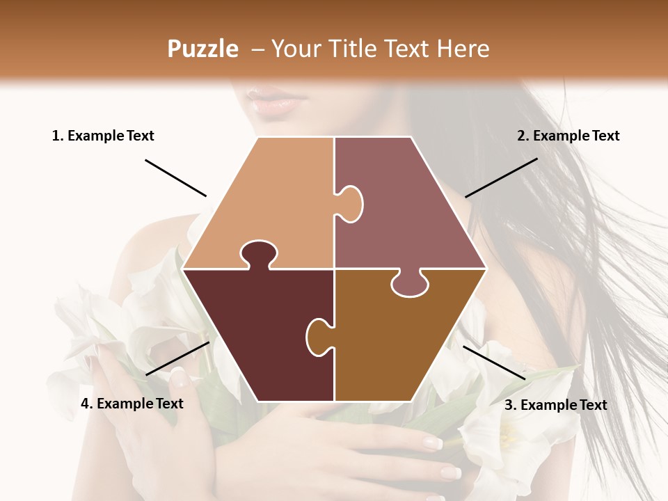 Face Makeup Closeup PowerPoint Template