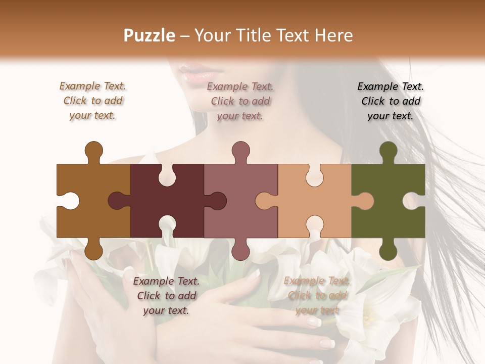 Face Makeup Closeup PowerPoint Template