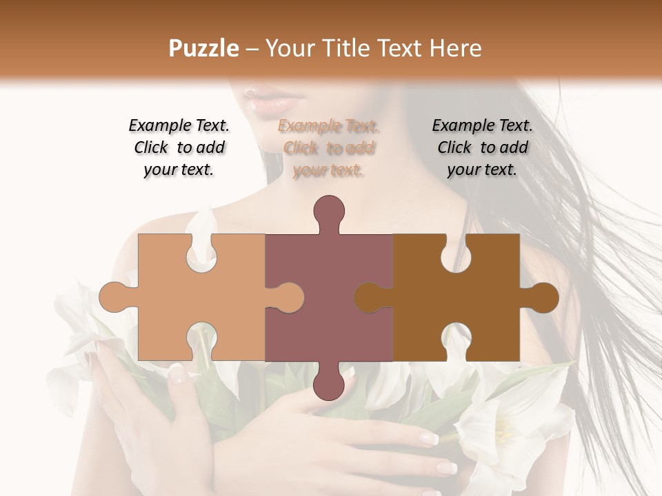 Face Makeup Closeup PowerPoint Template