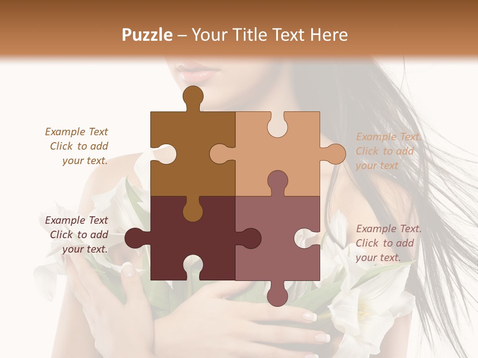 Face Makeup Closeup PowerPoint Template