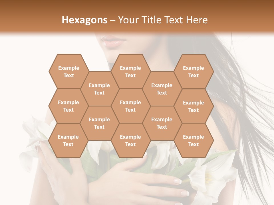 Face Makeup Closeup PowerPoint Template