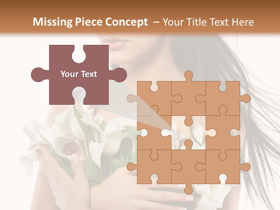 Face Makeup Closeup PowerPoint Template