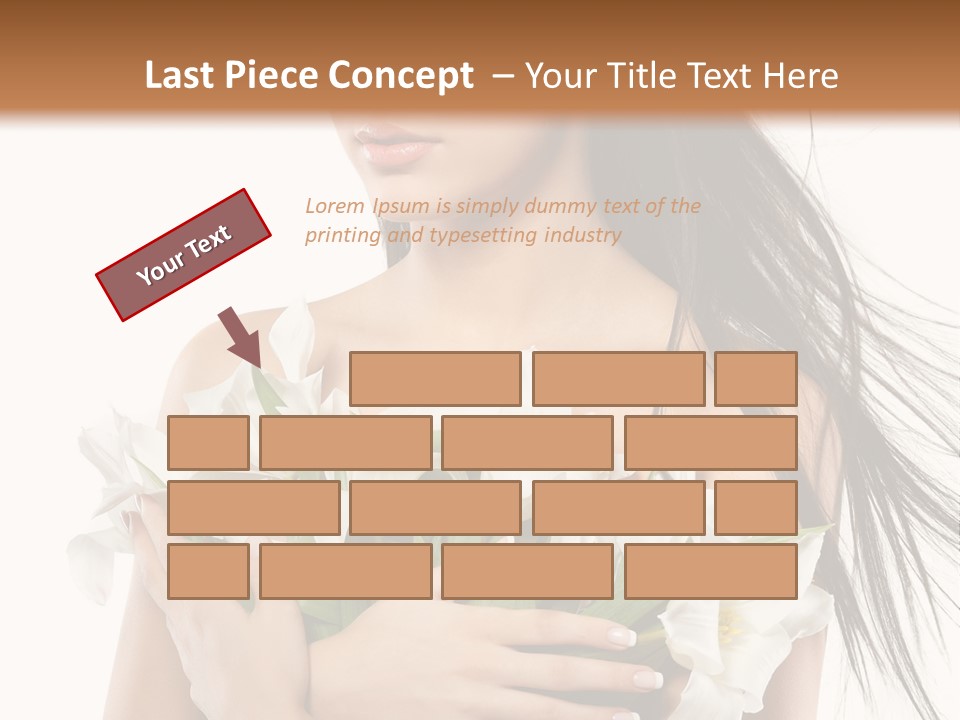 Face Makeup Closeup PowerPoint Template