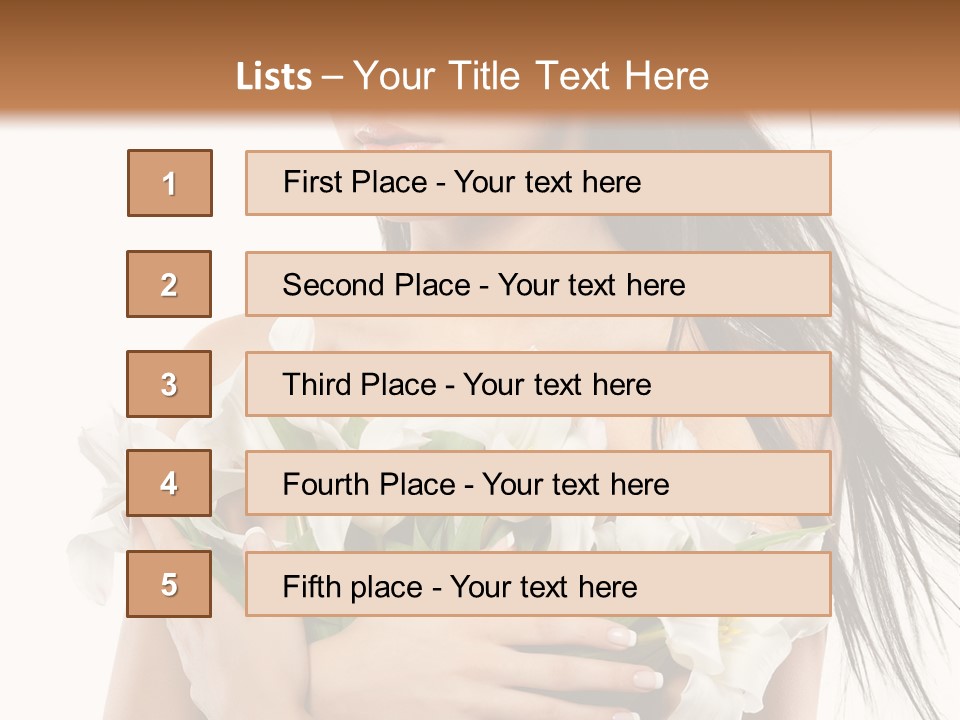 Face Makeup Closeup PowerPoint Template