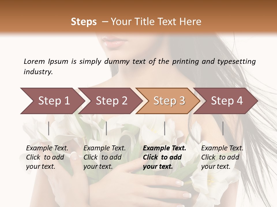 Face Makeup Closeup PowerPoint Template