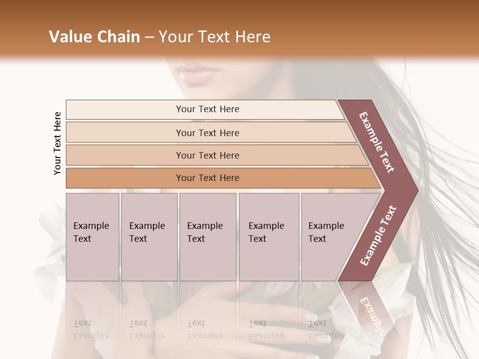 Face Makeup Closeup PowerPoint Template