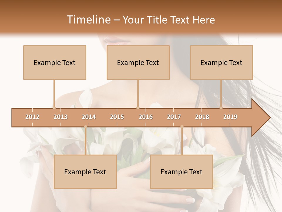 Face Makeup Closeup PowerPoint Template
