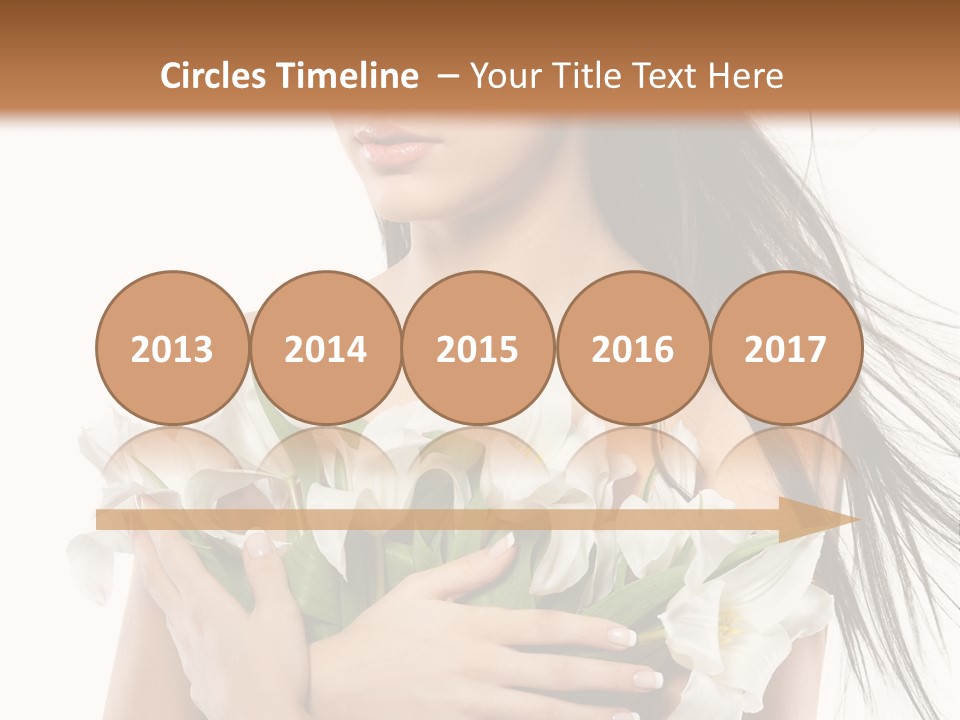 Face Makeup Closeup PowerPoint Template