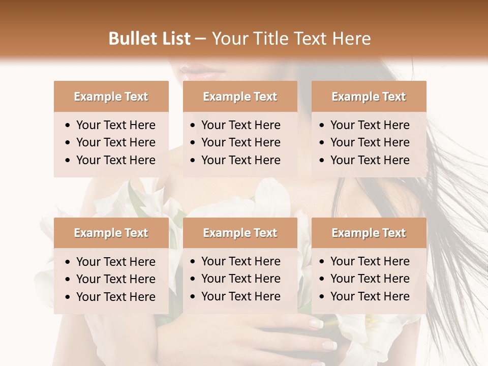 Face Makeup Closeup PowerPoint Template