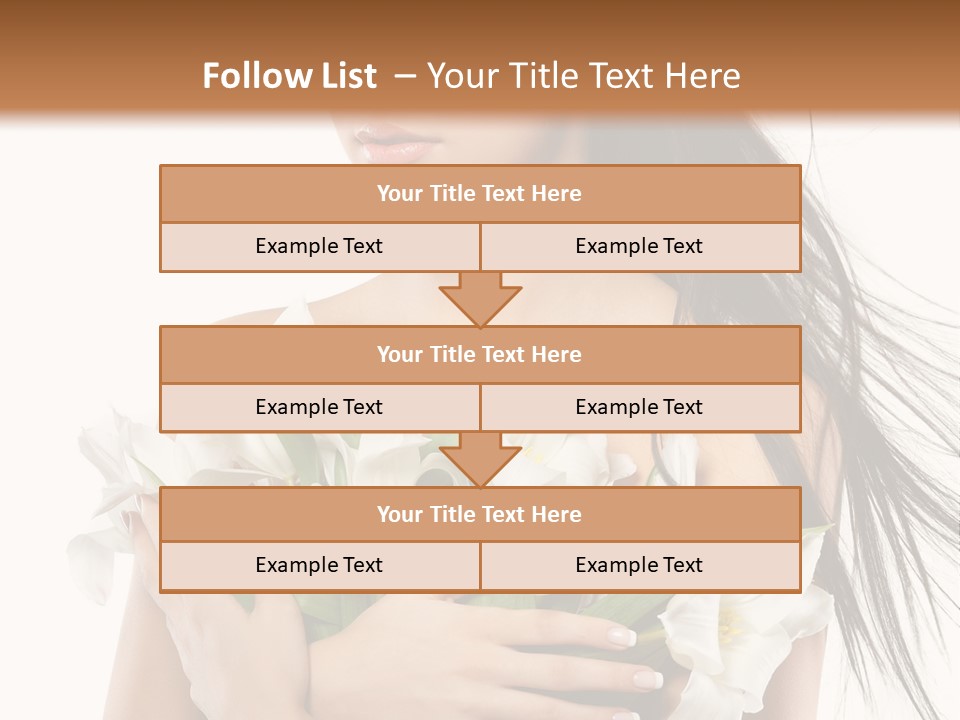 Face Makeup Closeup PowerPoint Template
