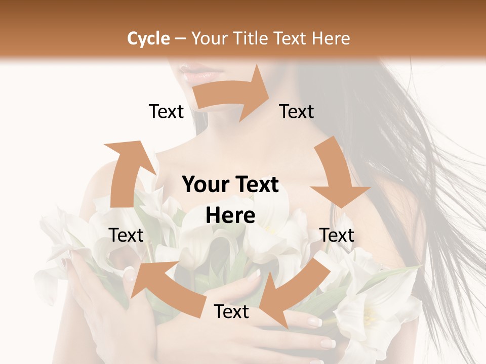 Face Makeup Closeup PowerPoint Template