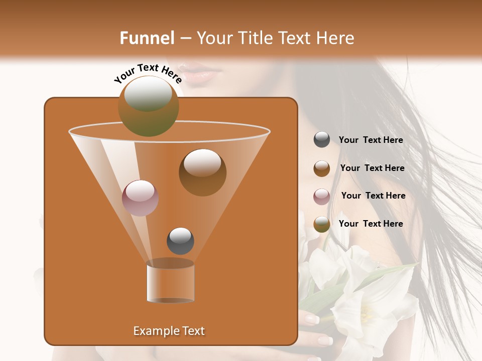 Face Makeup Closeup PowerPoint Template