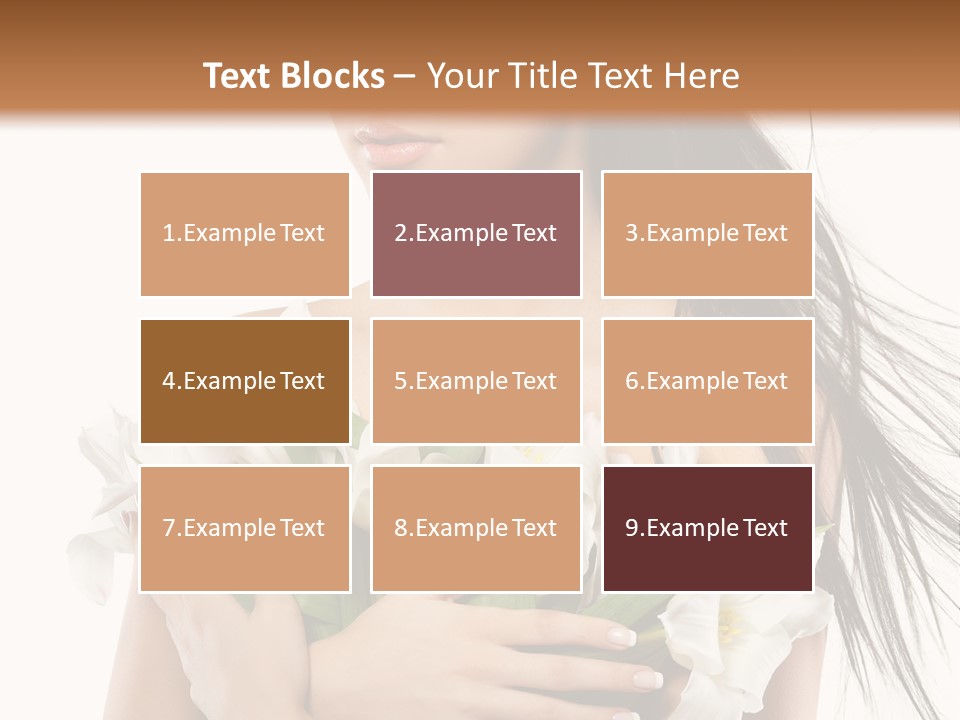 Face Makeup Closeup PowerPoint Template