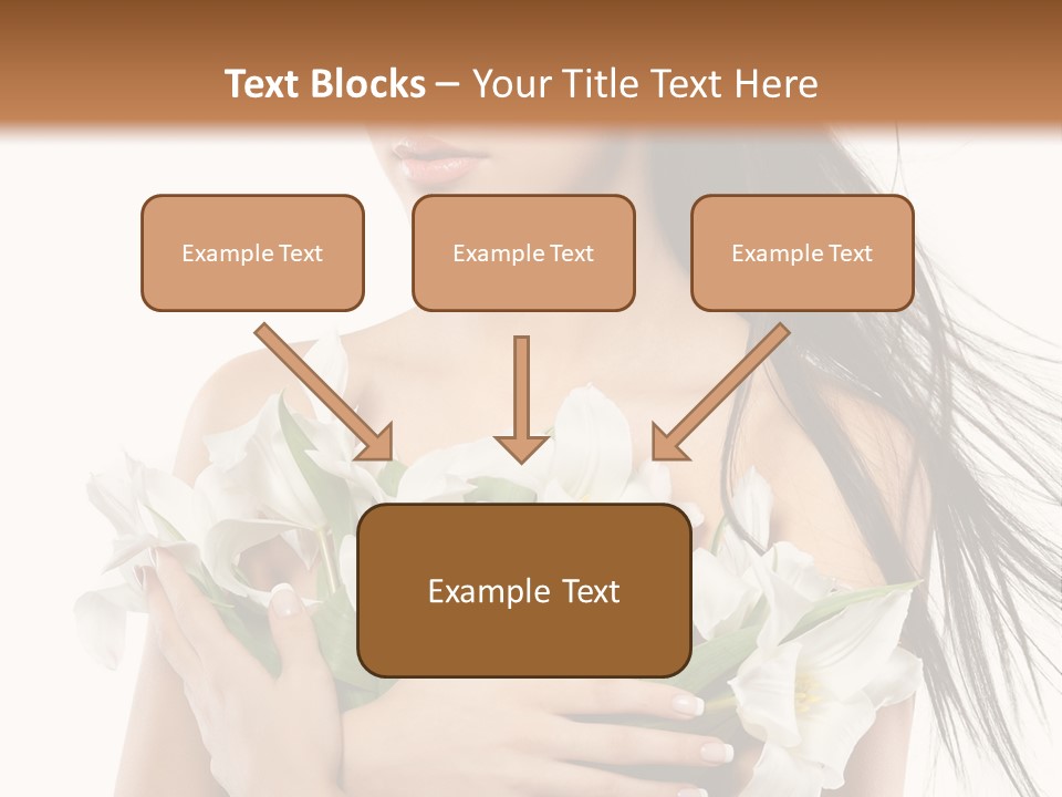 Face Makeup Closeup PowerPoint Template