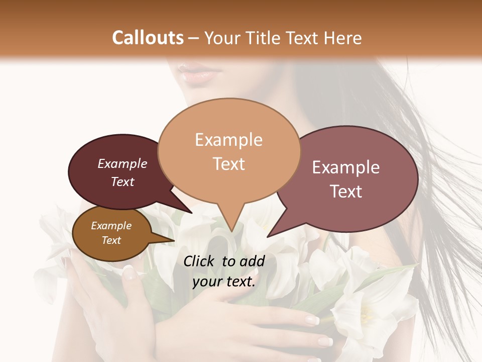 Face Makeup Closeup PowerPoint Template