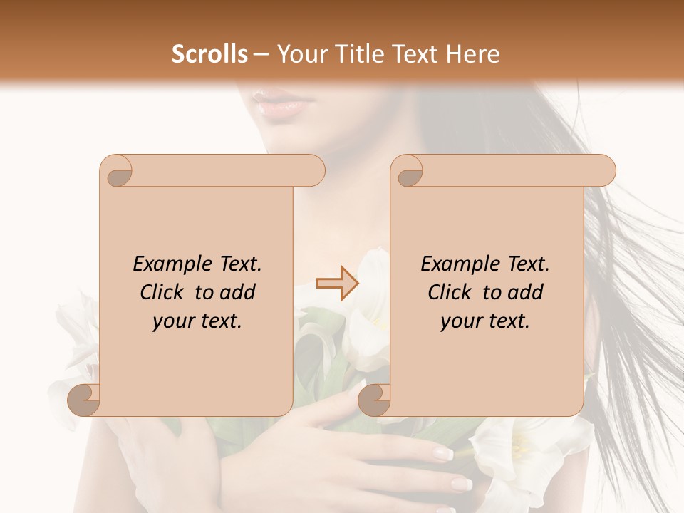 Face Makeup Closeup PowerPoint Template