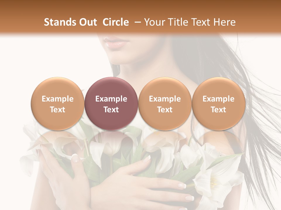 Face Makeup Closeup PowerPoint Template