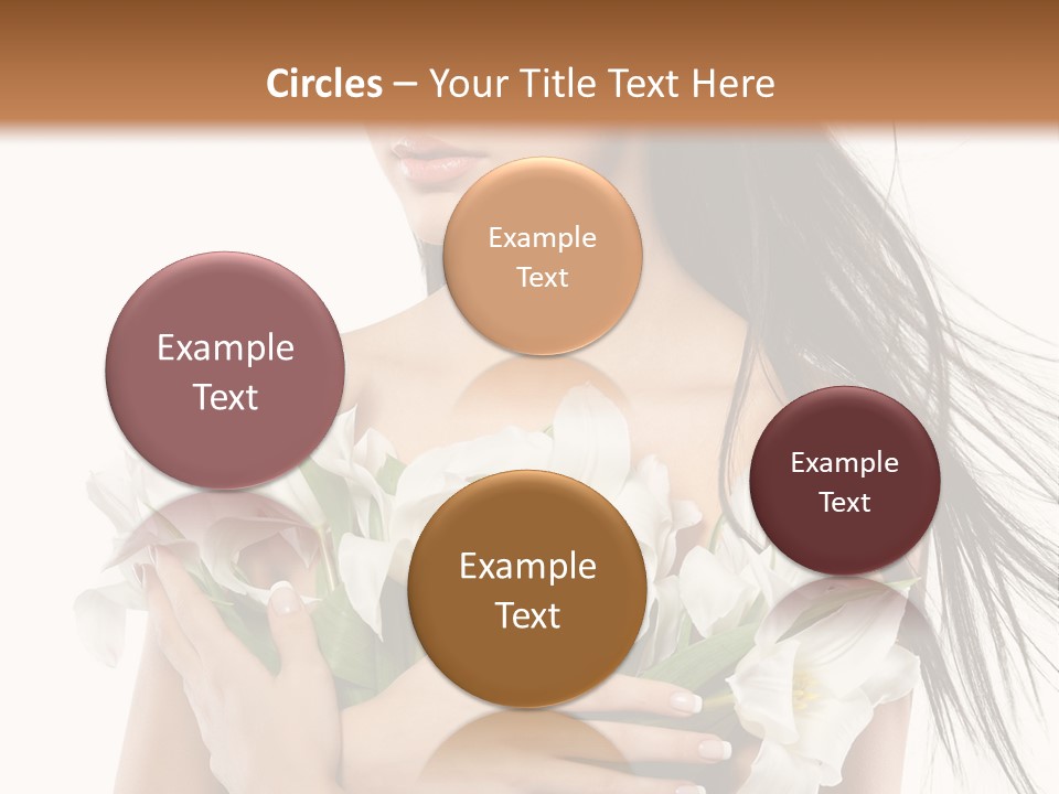 Face Makeup Closeup PowerPoint Template