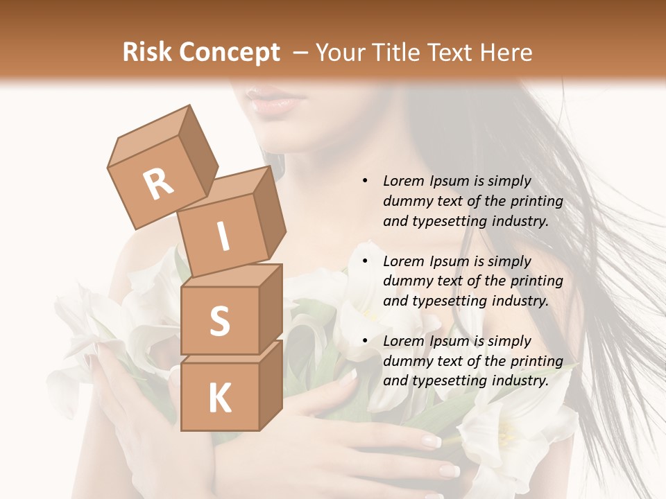 Face Makeup Closeup PowerPoint Template