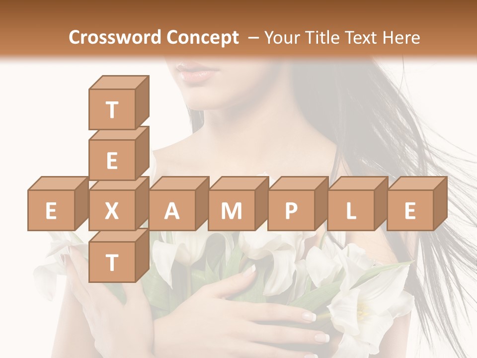 Face Makeup Closeup PowerPoint Template