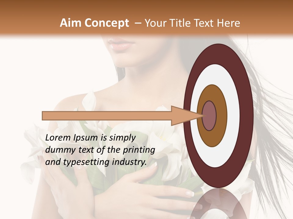 Face Makeup Closeup PowerPoint Template