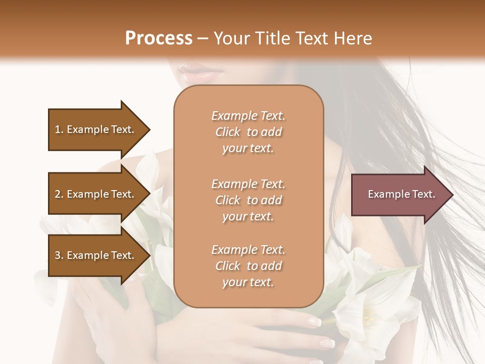 Face Makeup Closeup PowerPoint Template