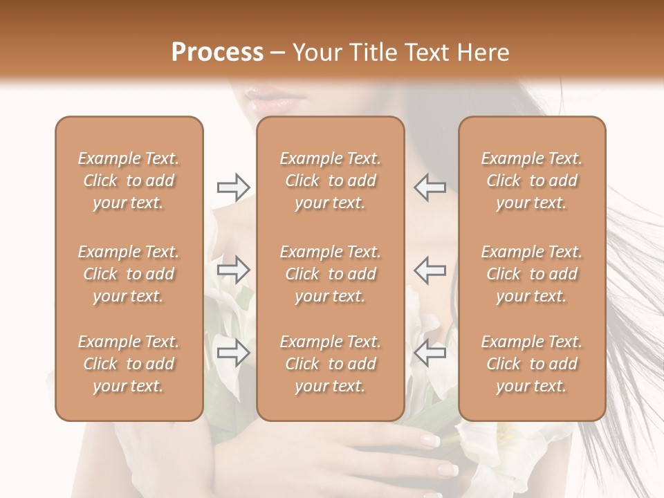 Face Makeup Closeup PowerPoint Template