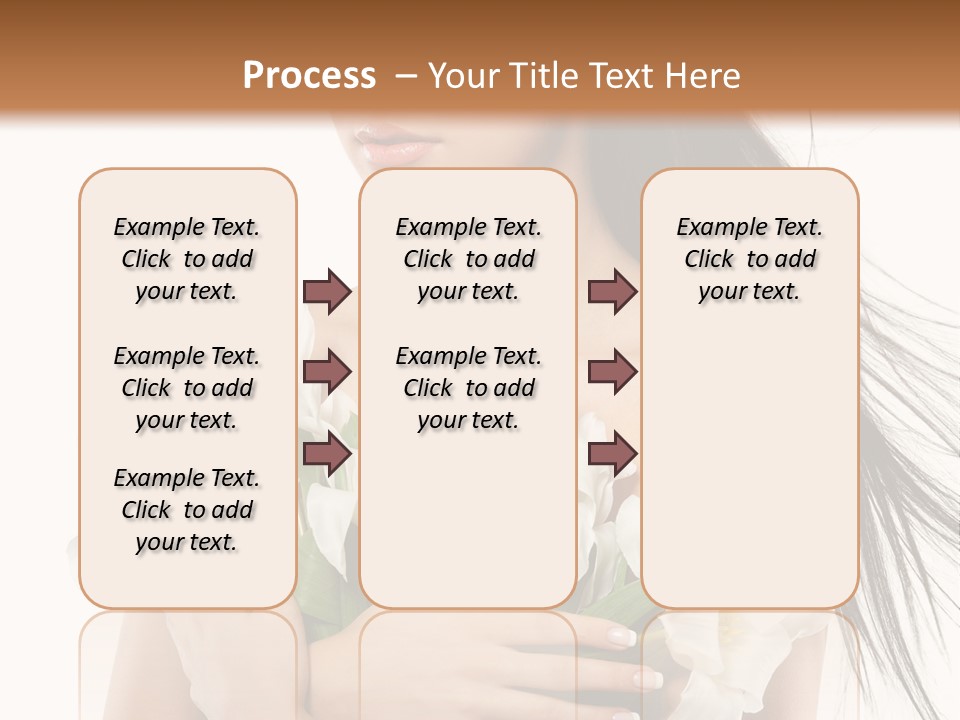 Face Makeup Closeup PowerPoint Template