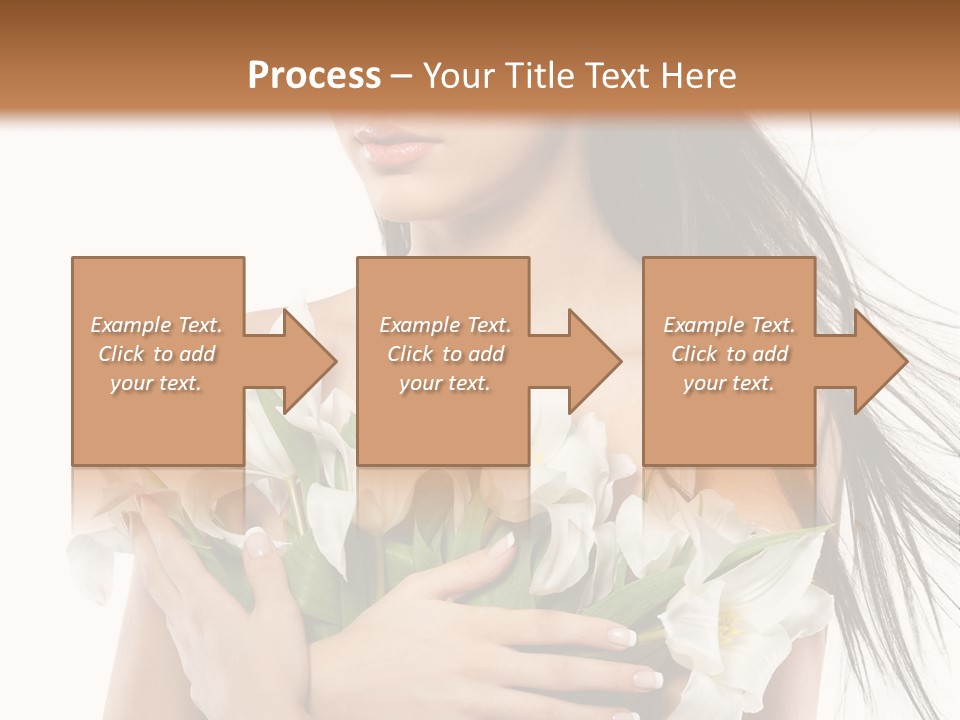 Face Makeup Closeup PowerPoint Template