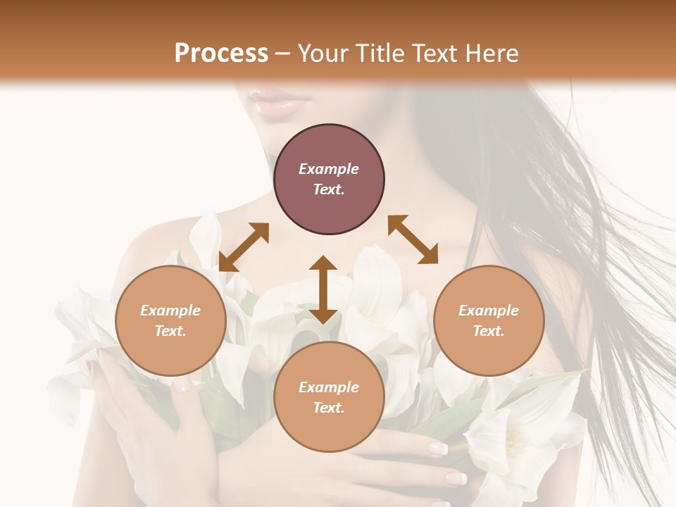 Face Makeup Closeup PowerPoint Template