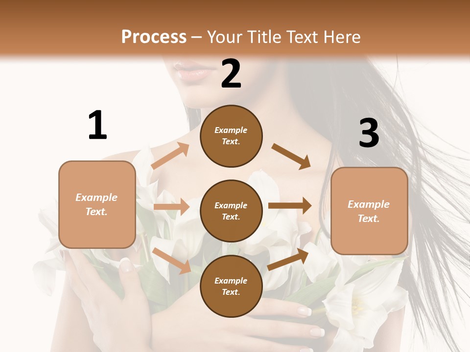 Face Makeup Closeup PowerPoint Template