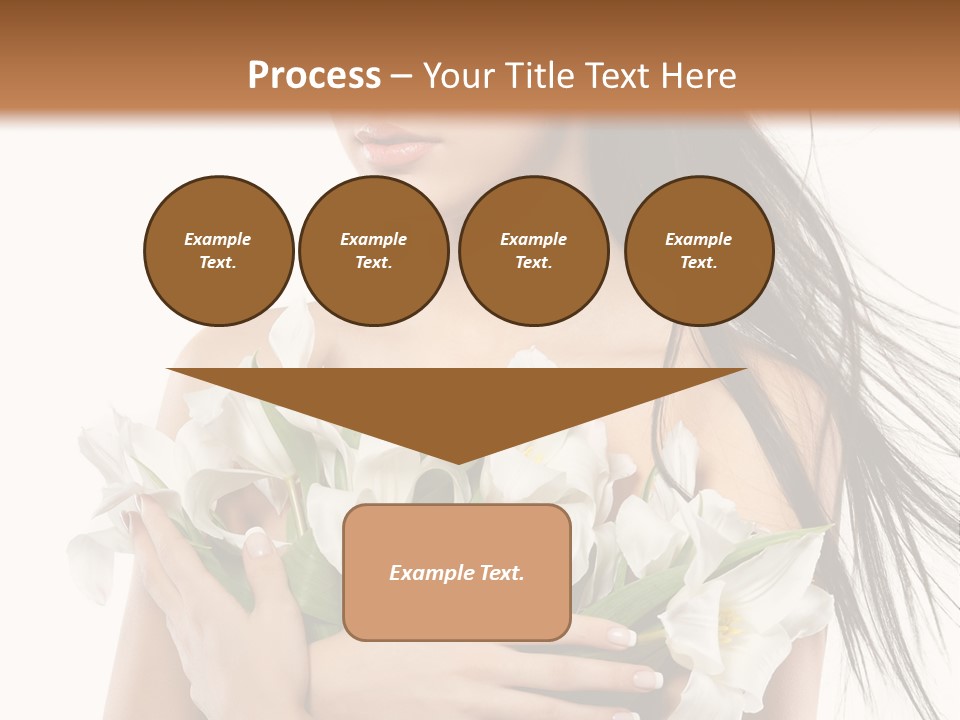 Face Makeup Closeup PowerPoint Template