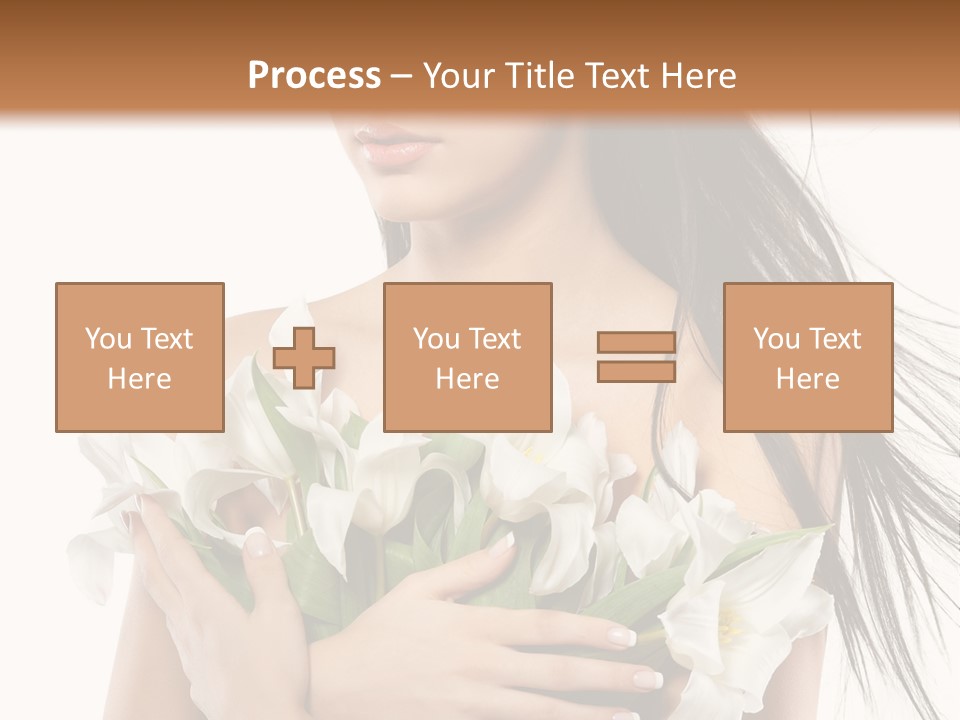 Face Makeup Closeup PowerPoint Template