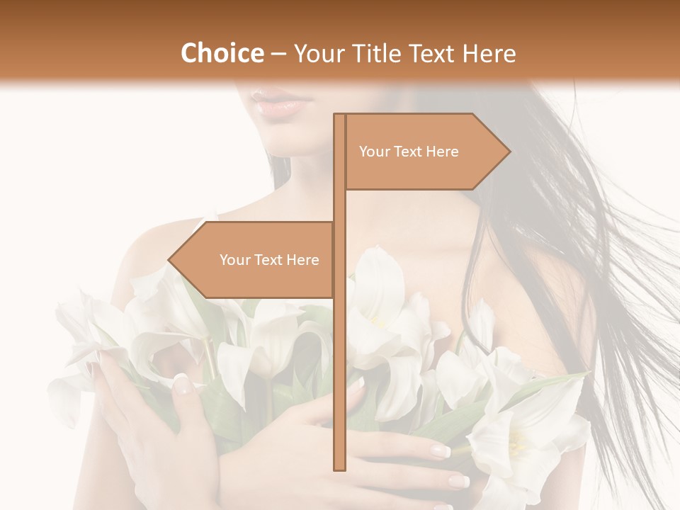 Face Makeup Closeup PowerPoint Template