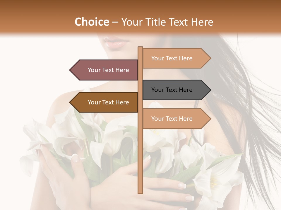 Face Makeup Closeup PowerPoint Template