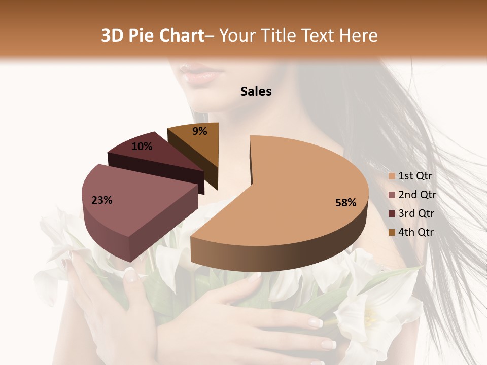 Face Makeup Closeup PowerPoint Template