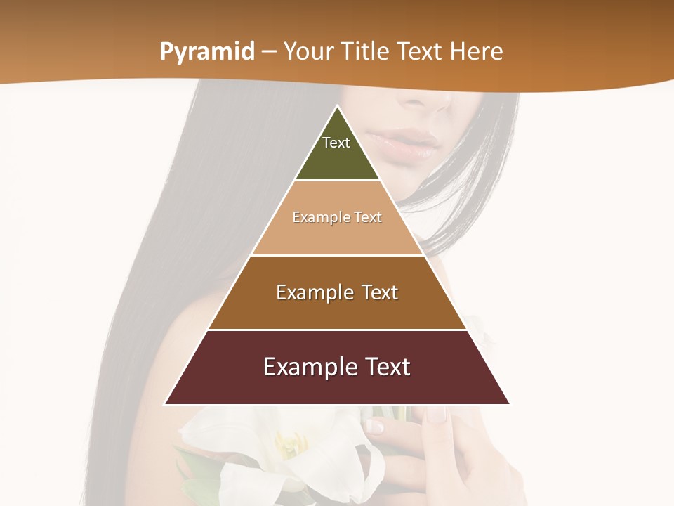 Flowers Skin Sensuality PowerPoint Template