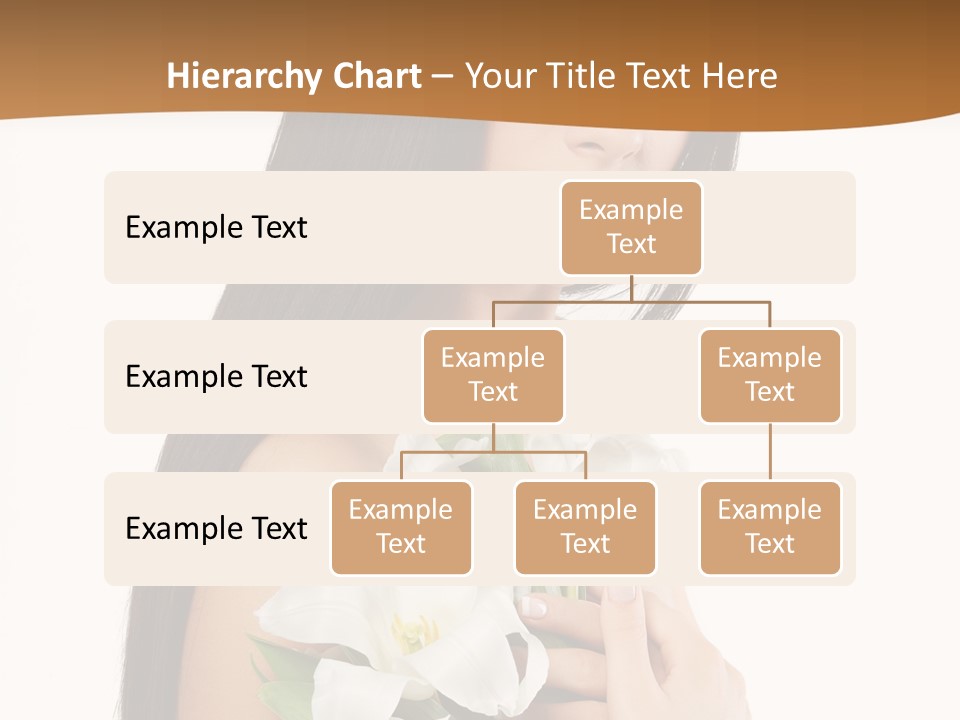 Flowers Skin Sensuality PowerPoint Template