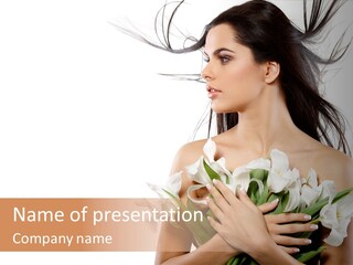 Eyes Love Elegance PowerPoint Template