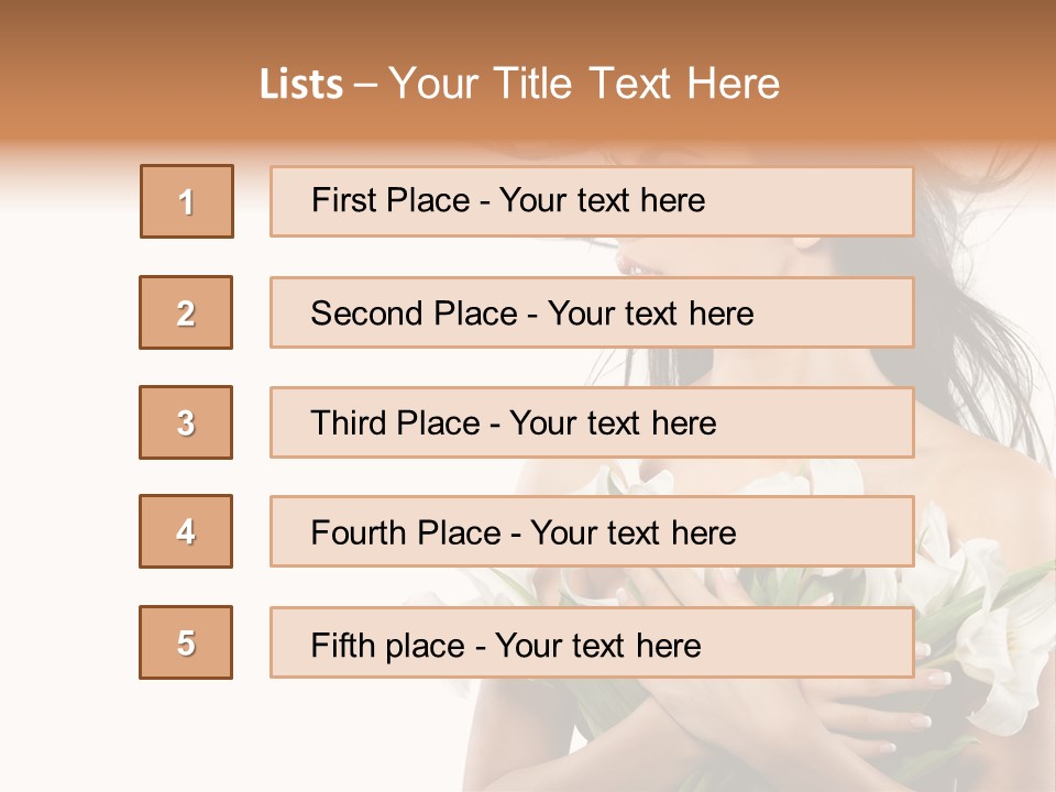 Eyes Love Elegance PowerPoint Template