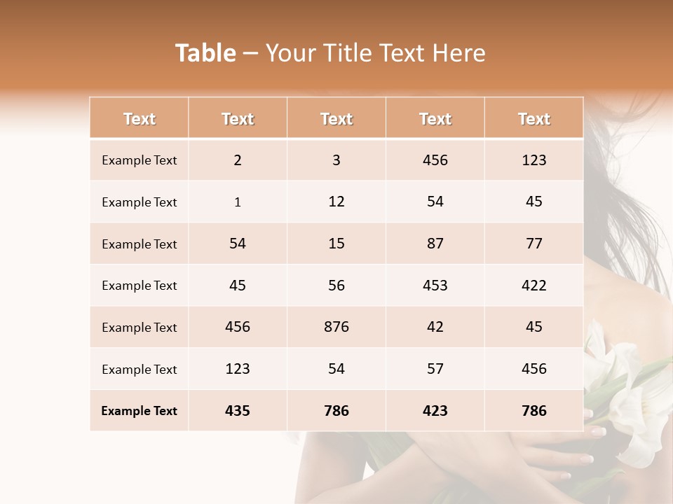 Eyes Love Elegance PowerPoint Template