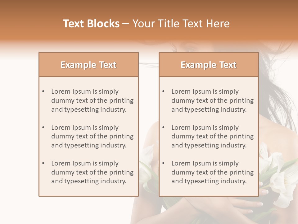 Eyes Love Elegance PowerPoint Template