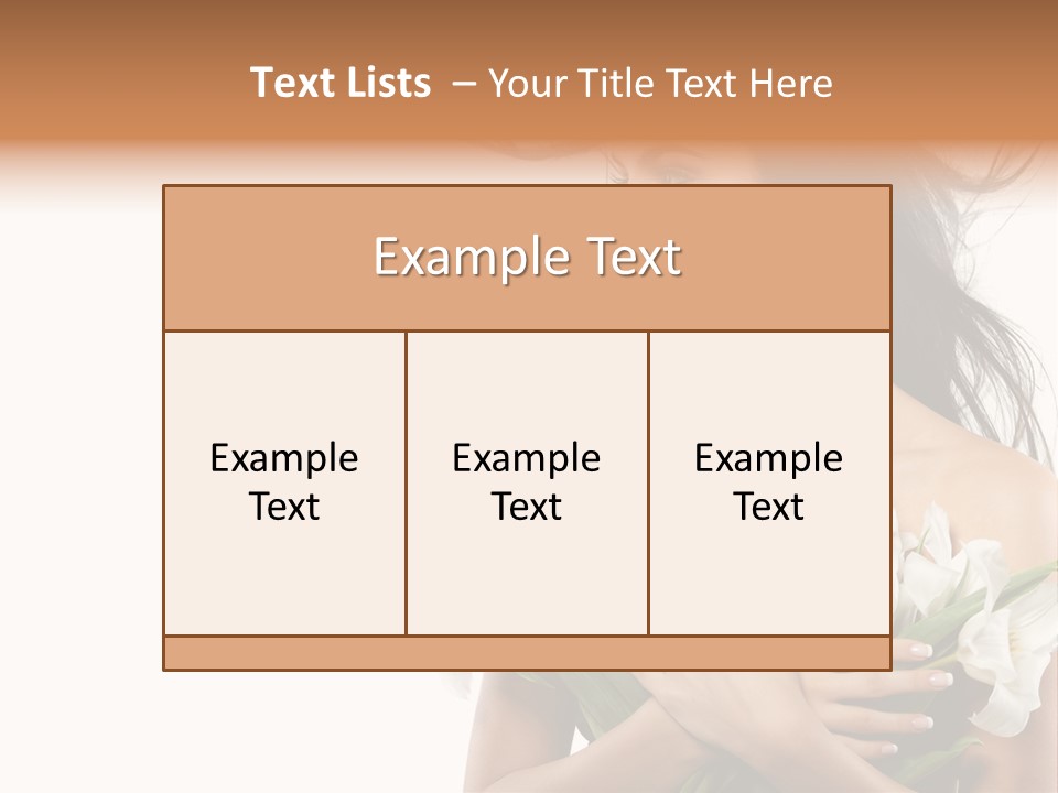 Eyes Love Elegance PowerPoint Template