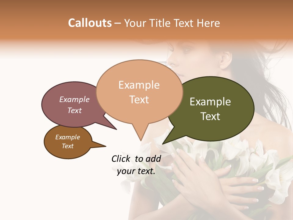 Eyes Love Elegance PowerPoint Template