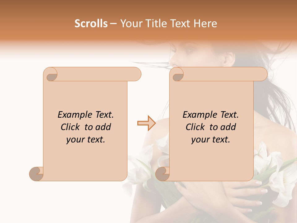 Eyes Love Elegance PowerPoint Template