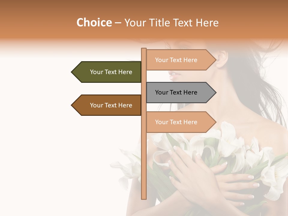 Eyes Love Elegance PowerPoint Template